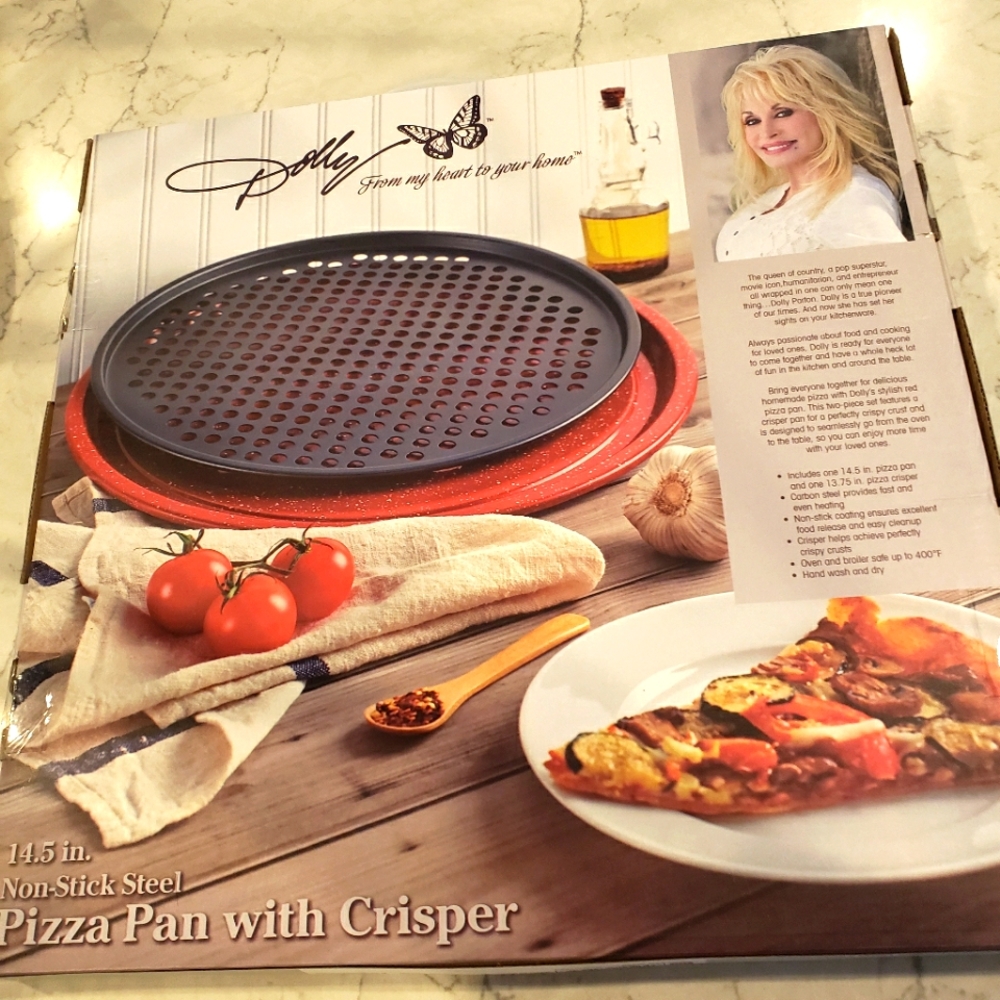 Dolly 14.5 inches pizza pan